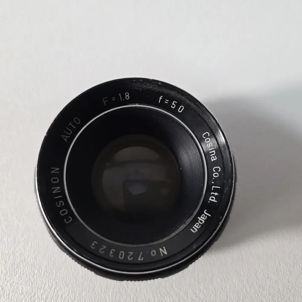 Vintage Cosina Cosinon f 1.8 50mm 42mm Screw Mount Lens M42 Japan